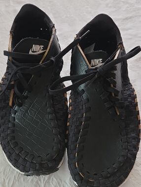 Nike Air Force Footscape Woven PRM Black Croc.  25 Cm Shoe Size
